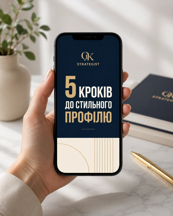 Приклад AI-обкладинки для Instagram